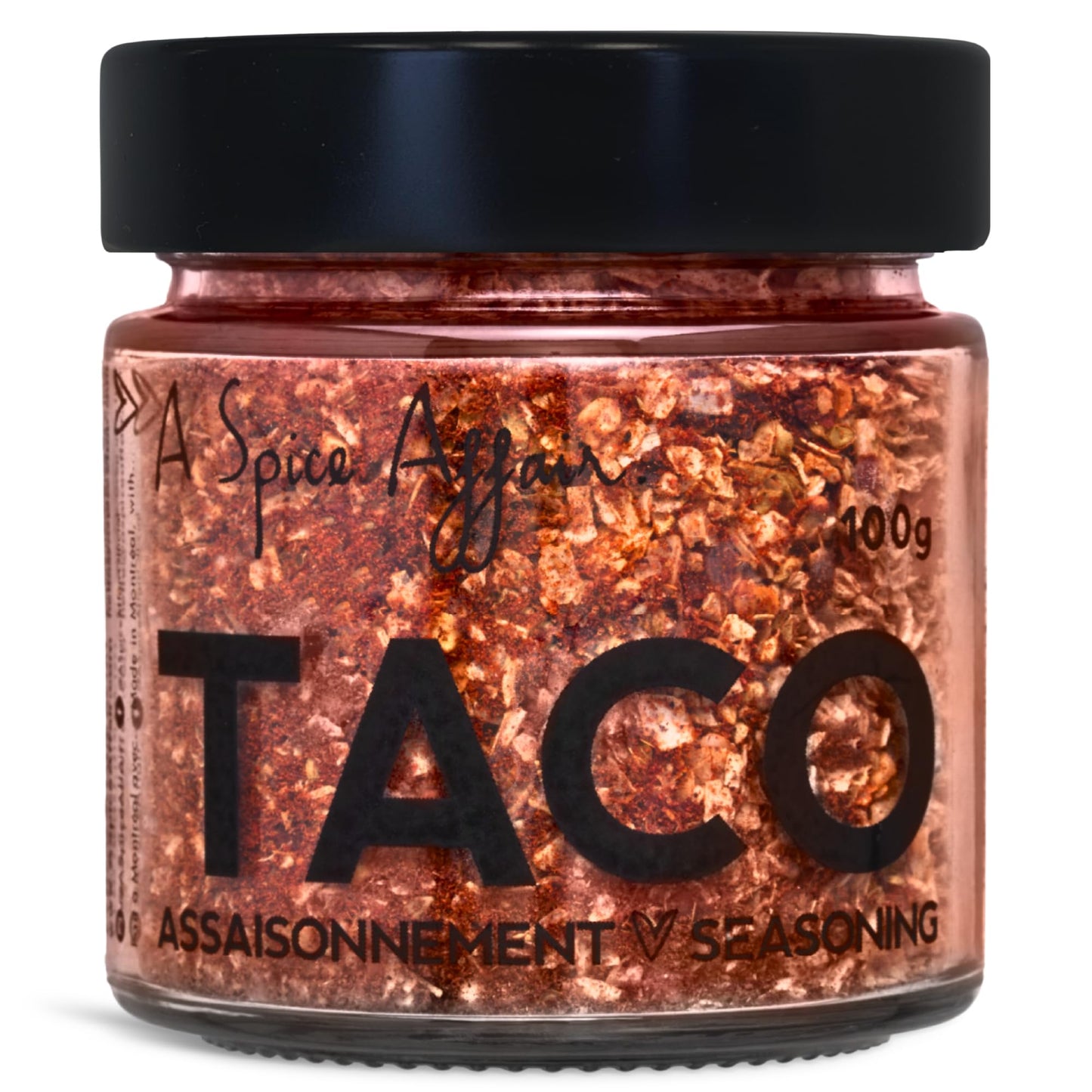 A Spice Affair’s Taco Seasoning | Bold, Savoury & Mexican-Inspired Spice Blend | All-Natural, Non-GMO, Filler-Free | Perfect for Tacos, Burritos
