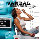 Vandal Gummy Bears by WhIsBe - Gluten-Free, Bold Art-Inspired Candy - Resealable 8 oz. Stand Up Bag | 2 Pack