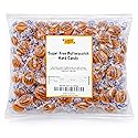 Sugar Free Butterscotch Hard Candy | 1 Lb Bag - Approx. 75 Pieces | Sugarless Candy Individually Wrapped | Old Fashioned Candies for Office Bowls