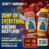 Secret Aardvark Habanero and Red Scorpion Hot Sauce, 2-Pack Bundle 8 fl oz