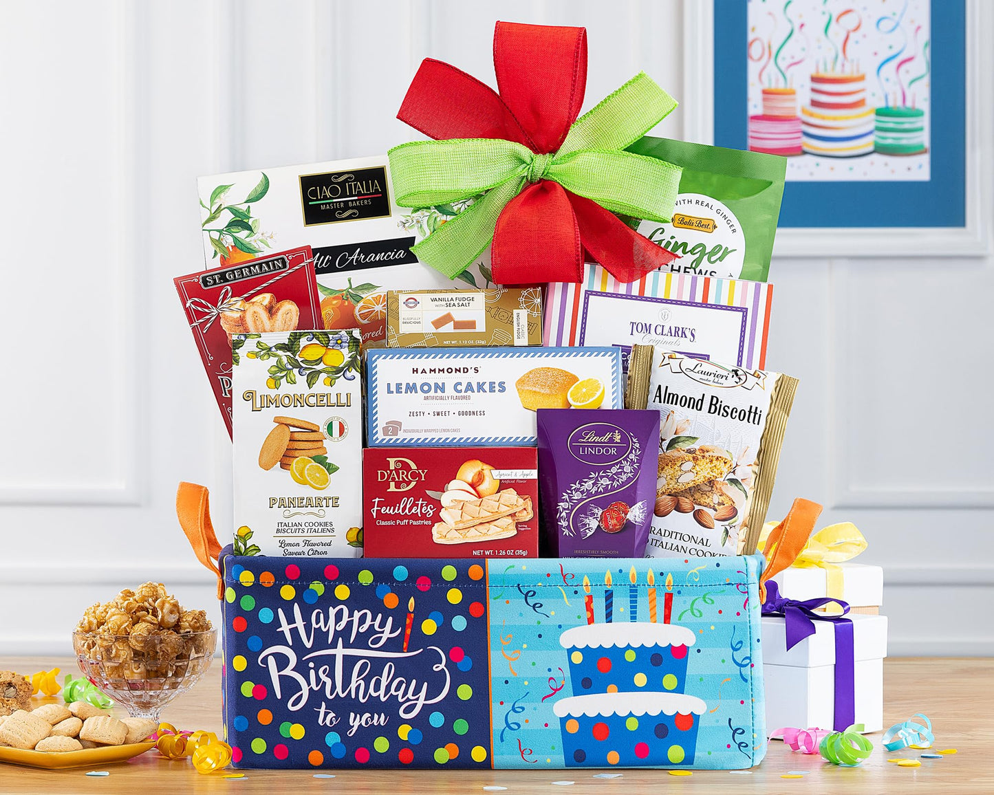 Wine Country Gift Baskets The Happy Birthday Gift Basket