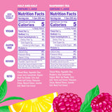 Swoon Sugar Free Iced Tea Classics Variety Pack - Zero Sugar Drinks in Lemon, Raspberry, Peach, Half & Half Flavours - Low Carb, Paleo-Friendly