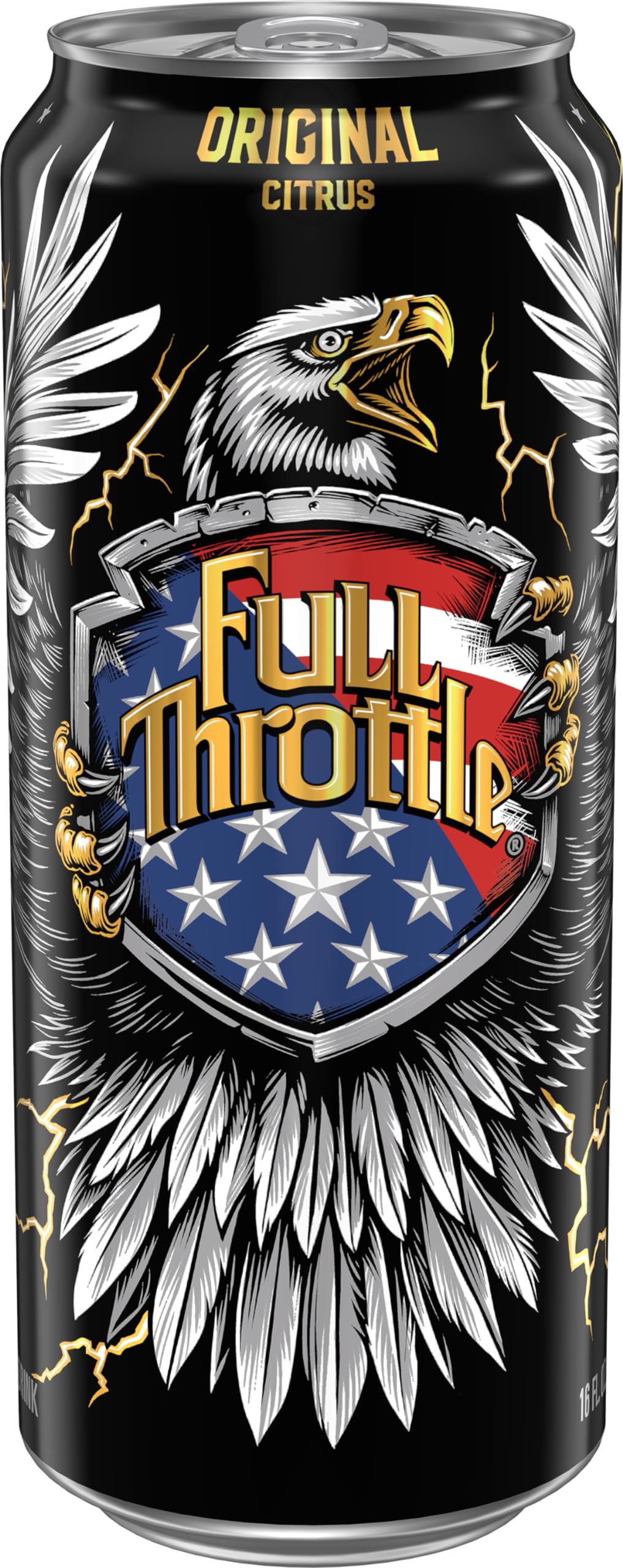 Full Throttle Citrus: Hard-Working Energy Drink. 16 Fl oz