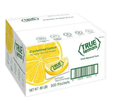 True Lemon 500ct (Pack of 1) - Water Enhancer - Bulk Dispenser - 0 Calorie Drink Mix Packets For Water - Sugar Free Lemon Flavoring Powder Packets