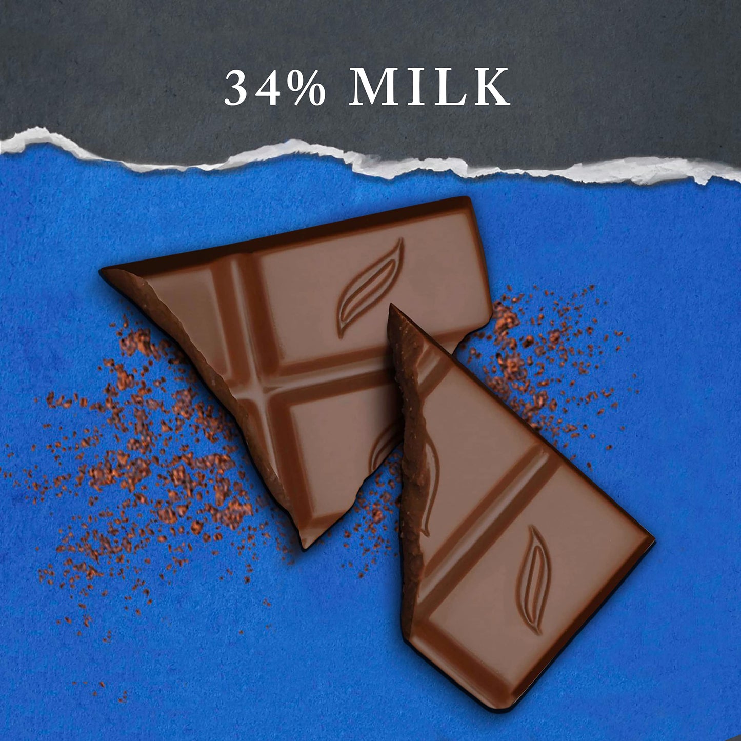 Green & Black's Organic Milk Chocolate Bar, 34% Cacao, 10 - 3.17 oz Bars