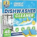 Dishwasher Cleaner Tablets & Deodorizer - 48 Pack (2 Year Supply) Deep Cleaning Descaler Pods, Removes Limescale, Hard Water, Calcium, Grease & Odor