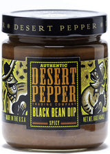 Desert Pepper Trading Company , Spicy Dip, Black Bean, 16 Ounce