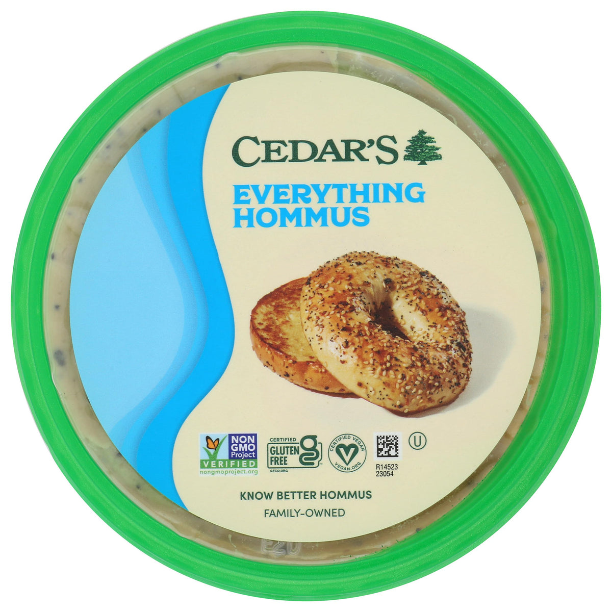 Cedars Mediterranean Food, Hommus Everything, 8 Ounce