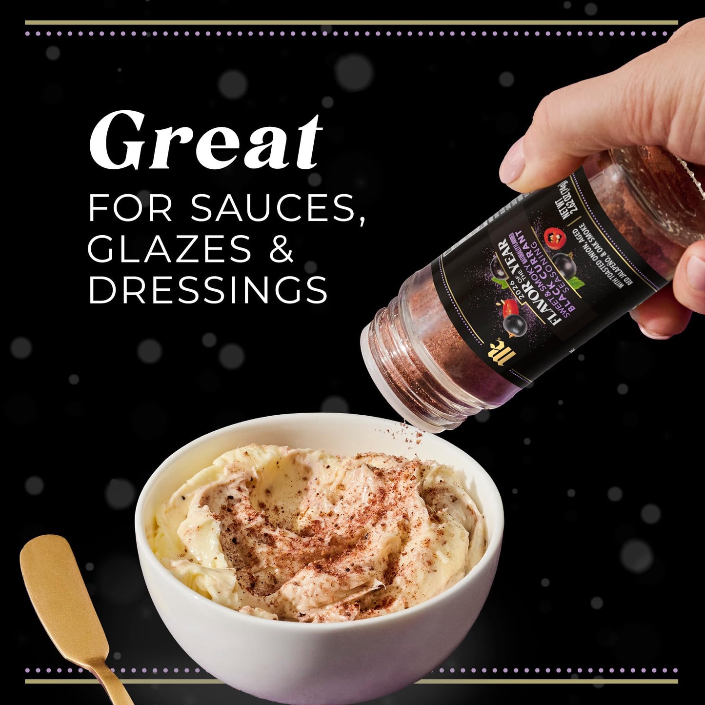 McCormick Seasoning, Black Currant, Sweet & Smoky, 2026 Flavor of the Year, Sweet, Savory & Balanced Black Currant Rub, 2.62 oz