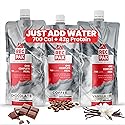 RecPak | 700 Cal, 43g Protein, Complete Nutrition for Backcountry Athletes | No-Cook Lightweight Liquid Meal for Mountaineering Backpacking Sking