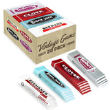 Gerrit's 20 Count Variety Gum Pack - Clove, Beeman's, Teaberry, & Black Jack Nostalgic Chewing Gum Bulk Pack, Old-Fashioned Candy, 4 Flavors, Old