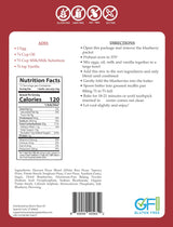 Mom's Place Gluten-Free Blueberry Muffin Mix, Easy to Make, Nut Free, Soy Free & Dairy Free, 12 Servings, 14.5 oz