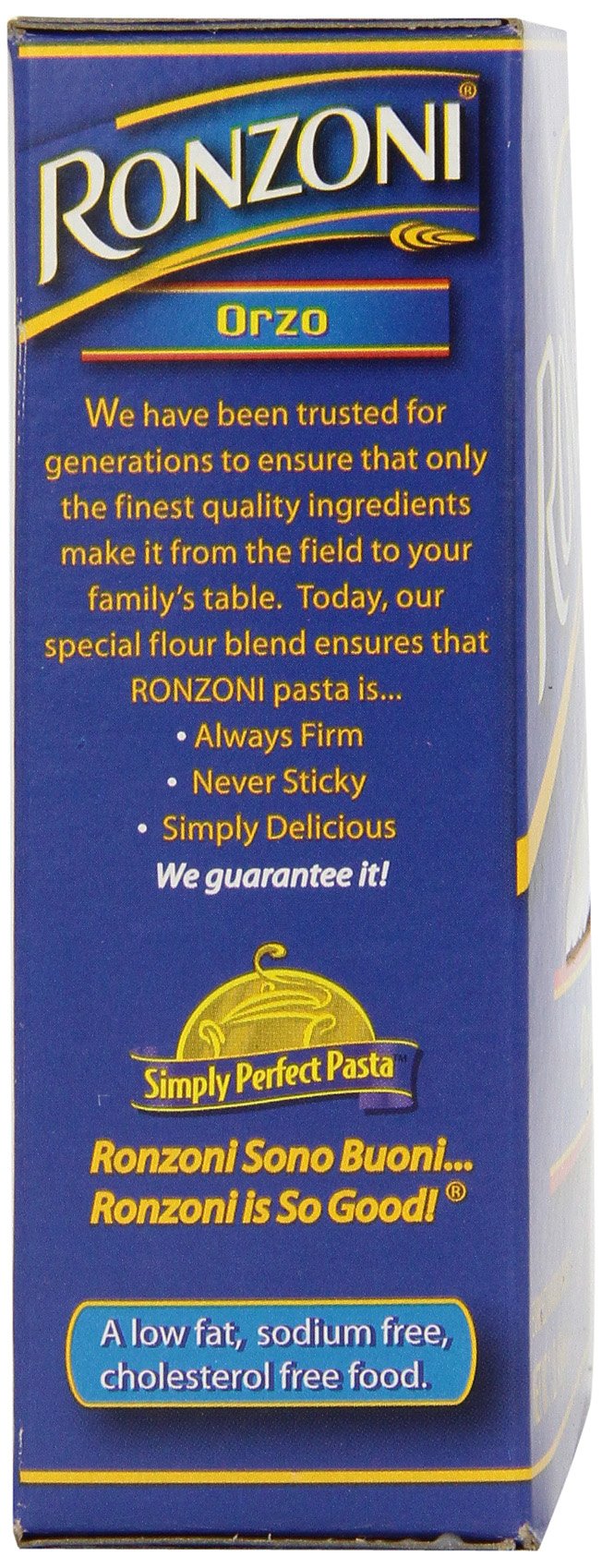 Ronzoni Orzo, 16-Ounce (Pack of 15)