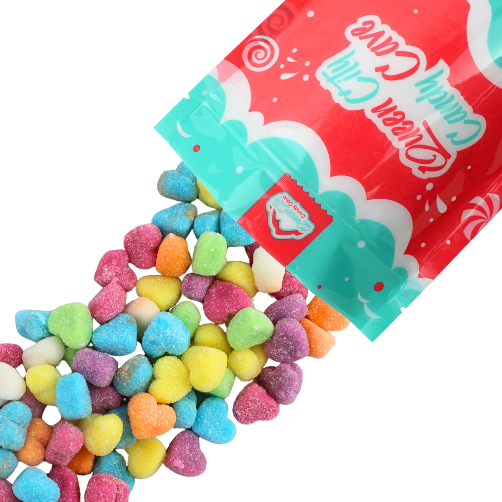 Share the Love Heart Shaped Candy - Gummy Hearts Candy - Valentine Ready Fruity Flavored Heart Gummies (3 Pound)