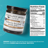 Terrapin Ridge Farms Blueberry Bourbon Pecan Jam - Sweet & Flavorful Jam with Blueberries, Pecans, Raisins, Cinnamon, and Bourbon - Perfect for Toast