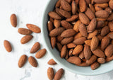 Food to Live Dry Roasted California Almonds, 5 Pounds Oven Roasted Whole Nuts, Unsalted, No Oil Added, Vegan, Kosher, Bulk. Good Source of Protein