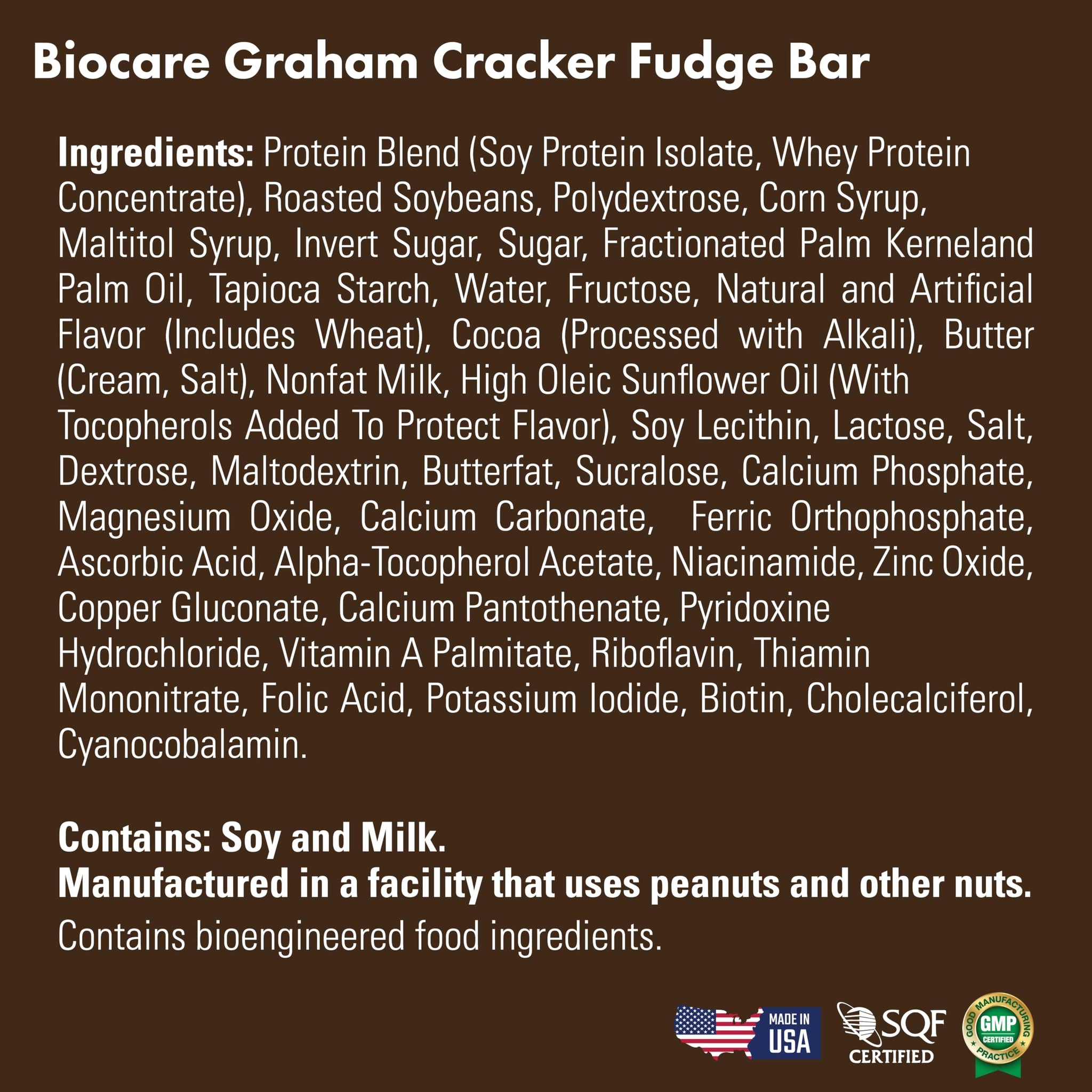 Biocare Fudge Graham Bar