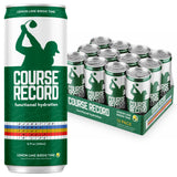 Functional Hydration Drink for Golfers - COURSE RECORD Variety Pack - Electrolytes, Calm Energy & Focus - Healthy Sports Drink - 12-Pack (12oz Cans)