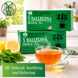 3 Ballerina Herbal Tea Drink Extra Strength Herbal, 18 Count (Pack of 2)