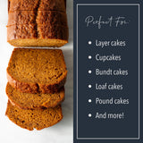 Reclamation Gluten Free Cake Flour 2 lb - Substitute 1:1 - Perfect for Cakes, Cupcakes, Bundt Cakes, and More - Rice Free - Made With Gluten-Free