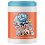 MiracleWipes for Heavy Duty Cleaning (90 Count) - All Purpose Cleaner, Kitchens, Bathrooms, Countertops, Hands, Indoors, Outdoors - Removes Grease