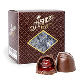 Asher's Chocolates, Sugar Free Cherry Cordials, Individually Wrapped Cordials, Asher's Giftable Box Design, Diabetic Friendly, Small Batches of Kosher