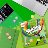 ASSORTIT X Skittles Collab Sours Gummies 12-Oz Chewy Gummy Soft Candy Mixed Fruit Flavored Snacks Resealable Share Size Pouch Bulk (2-Pack)