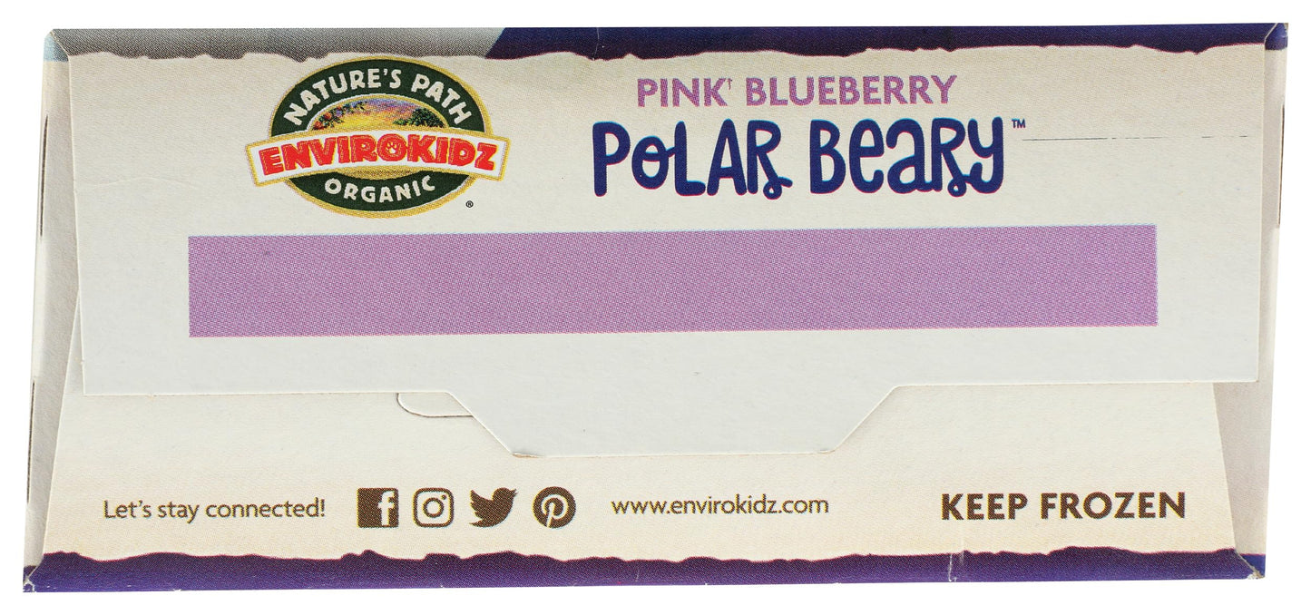 Envirokidz Organic Polar Beary Pink Blueberry Waffles, 8.5 OZ
