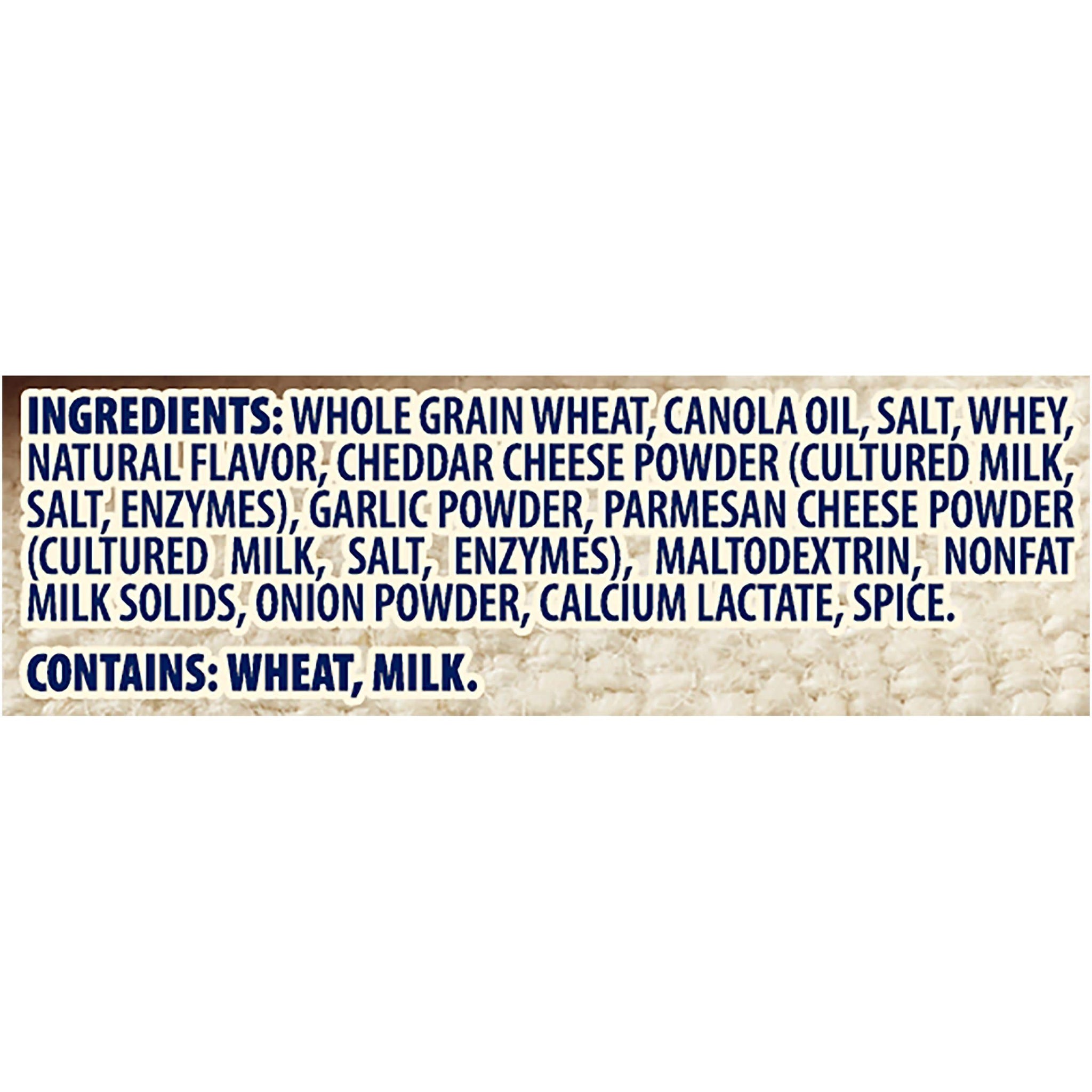 TRISCUIT Thin Crisps Crackers, Parmesan Garlic Flavor, 1 Box (7.1 oz..)