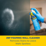 Zep Heavy-Duty Oven and Grill Cleaner 19 oz (1 Unit) and Foaming Wall Cleaner 18 oz (1 Unit) ECBD001 - Professional Grade Foaming Spray Cleaners