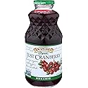 R.W. KNUDSEN, Juice, Og2, Just Cranberry, Pack of 6, Size 32 FZ, (Gluten Free GMO Free 95%+ Organic)
