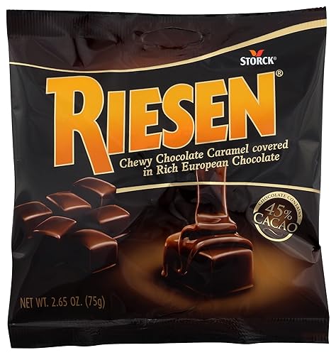 Riesen Chewy Chocolate Caramel - 2.65oz (Pack of 3)