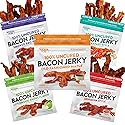 Bacon Jerky Variety Pack | 5 Flavors & Up to 24g Protein Per Bag | Fully Cooked, Bold Flavors, Exceptionally Tender, High Protein Carnivore Snacks |