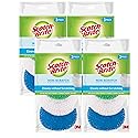 Scotch-Brite Non-Scratch Scouring Pads - Plastic Dish Scrubbers for Kitchen Cleaning, Safe on Non-Stick Cookware & Surfaces, Easy-Rinse Reusable Scrub