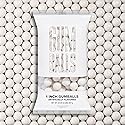 Candy Envy - White Gumballs - 1 Inch - Approximately 113 Gumballs Per 2lb Bag - Bulk White Candy - North American Made & Kosher Certified