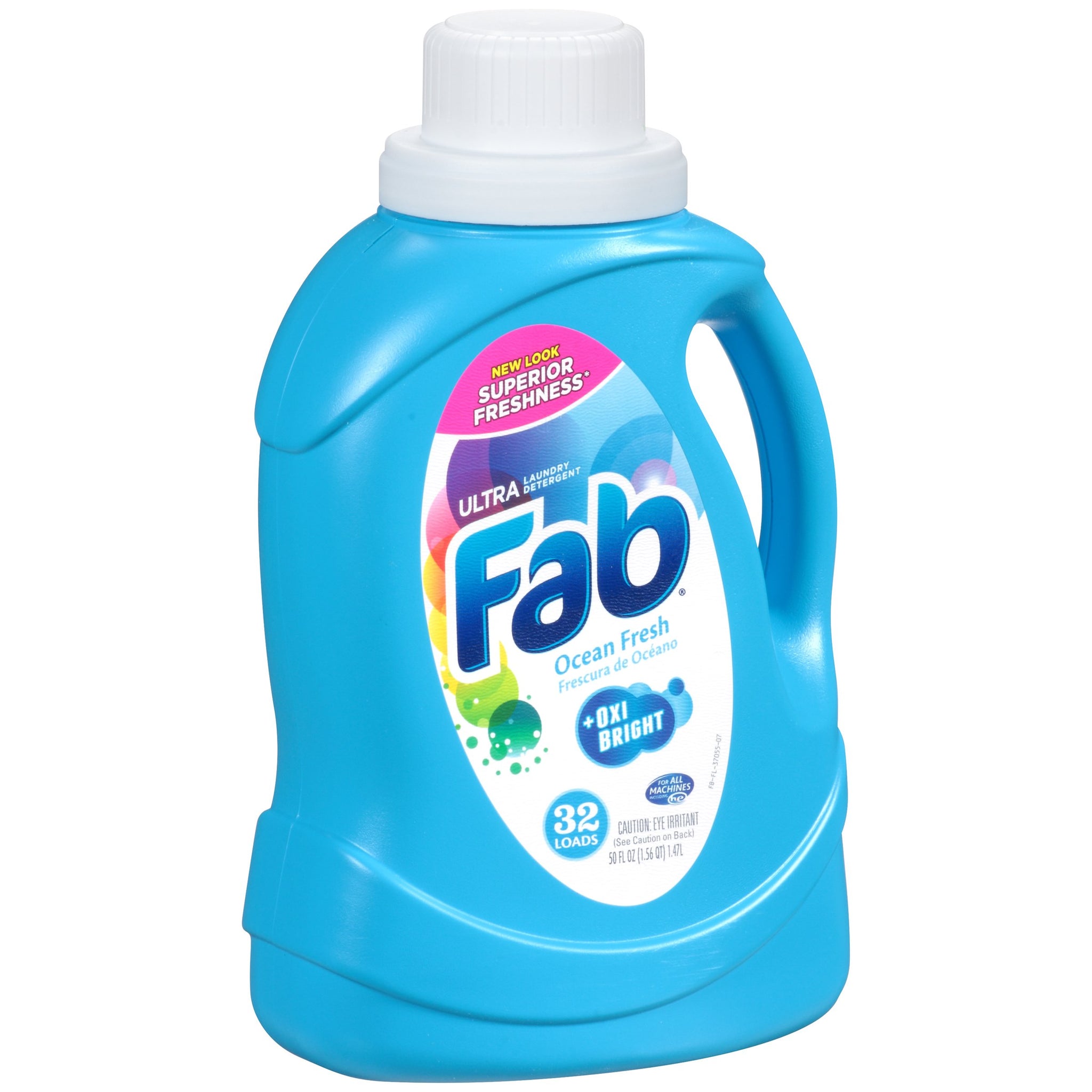 Fab 2X Ocean Fresh Liquid Laundry Detergent (50oz)