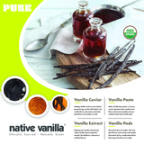 10 Organic Madagascar Vanilla Beans - Gourmet Grade A Premium Vanilla Pods - For Vanilla Extract & Baking - For Cooking, Desserts & More - 100% Vegan