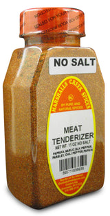 Marshalls Creek Spices Meat Tenderizer, No Salt, 11 oz