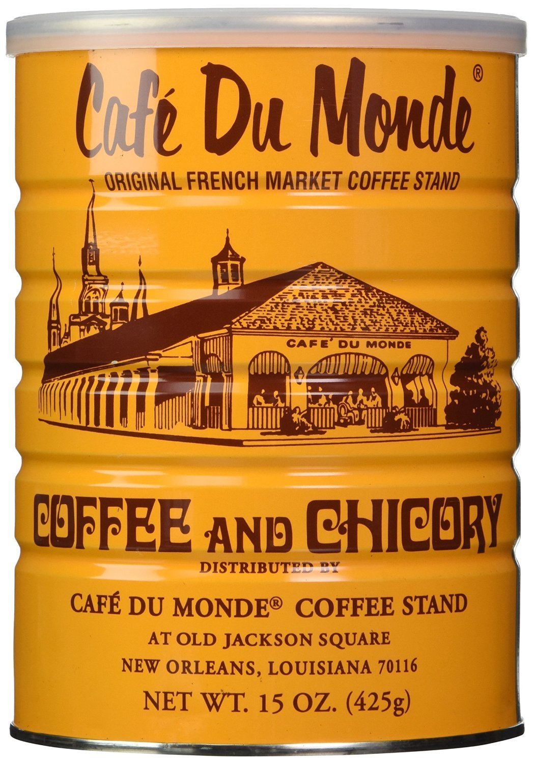 Cafe Du Monde Coffee and Chickory Bundle - New Orleans French Roast Assortment, 15 oz Original and 13 oz, 2 Piece