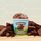 Ben & Jerry's Non-Dairy, Chocolate Fudge Brownie, 16 oz