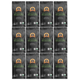 Alex's Low Acid Organic Coffee 12oz Bag - Rise and Shine Fresh Ground (Pack of 12)