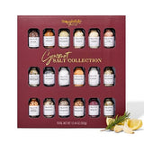Thoughtfully Gourmet, Gourmet Salt Sampler Collection Gift Set, Vegan and Vegetarian, Uniquely Flavored Seasoning Salts Including Smoked, Truffle