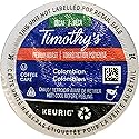 Timothy's Decaf Colombian Single Serve Cups for Keurig Brewers, 50 count (Packaging May Vary)
