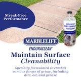 Marblelife EnduraCLEAN Garage and Indoor Concrete Floor Cleaner, Effective Basement & Garage Floor Cleaner, Effective Concrete Cleaner, Ready-To-Use