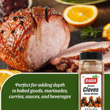 Badia Ground Cloves, 16 oz - Premium Spice for Baking, Cooking & Beverages, Warm Aromatic Flavor