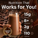 HMR 70 Plus Chocolate Shake & Pudding Mix | Meal Replacement Powder | Lactose-Free | 15g Protein | Easy to Make | Low Calorie (7.35 Ounce (Pack of 3)