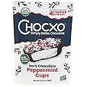 Chocxo, Organic Dark Chocolate Peppermint Cup, 3.45 Ounce