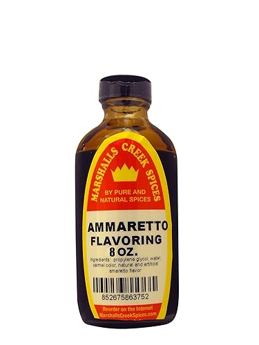Marshall’s Creek Spices AMARETTO FLAVORING, 8 Fluid Ounce