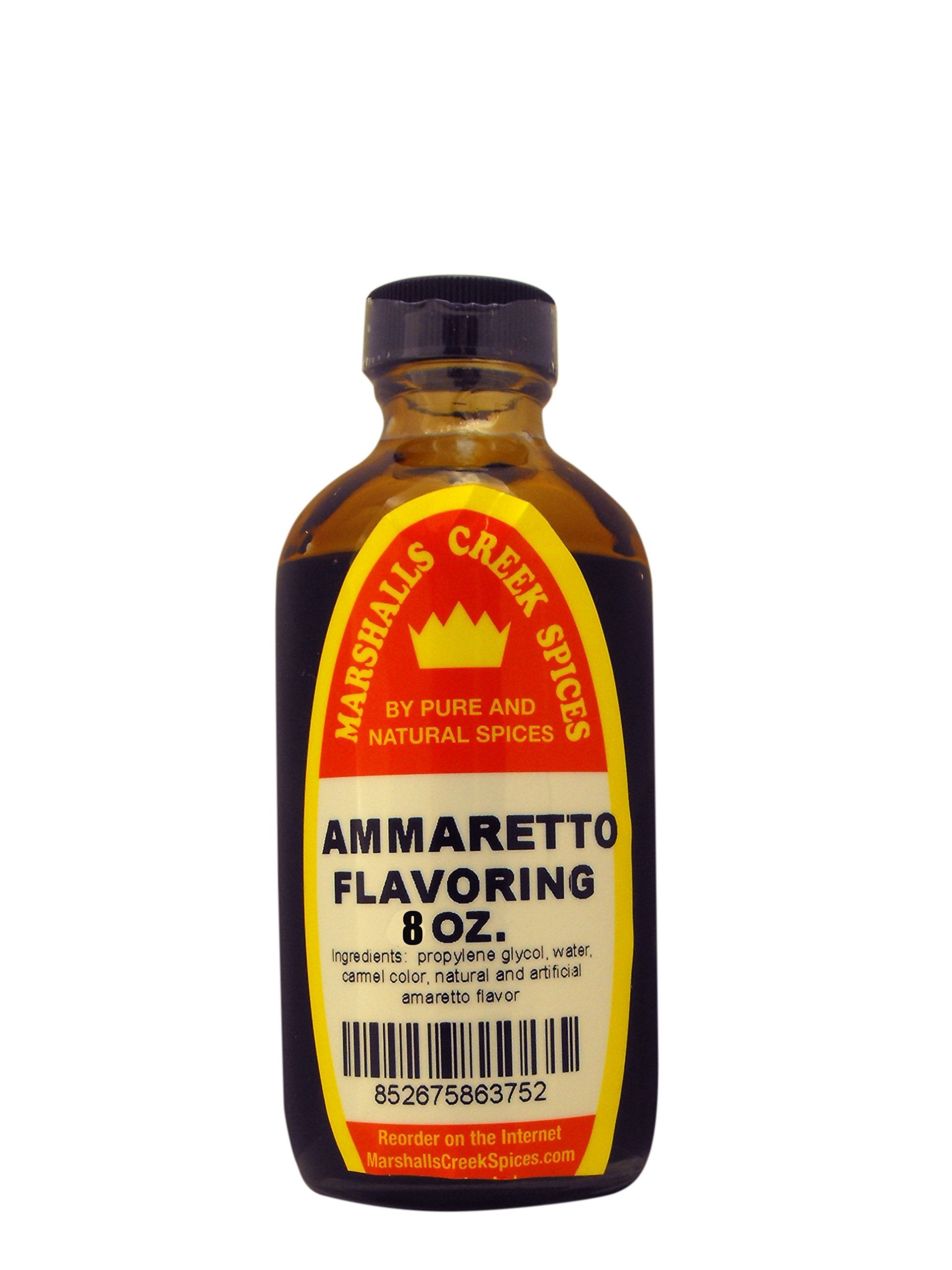 Marshall’s Creek Spices AMARETTO FLAVORING, 8 Fluid Ounce