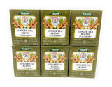 Tadin Ginger Tea Blend 6 Boxes Of 10 Bags Per Box (60 Bags)